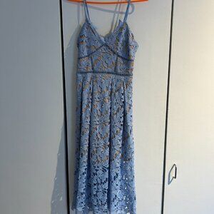 Blue Garden Party Dress